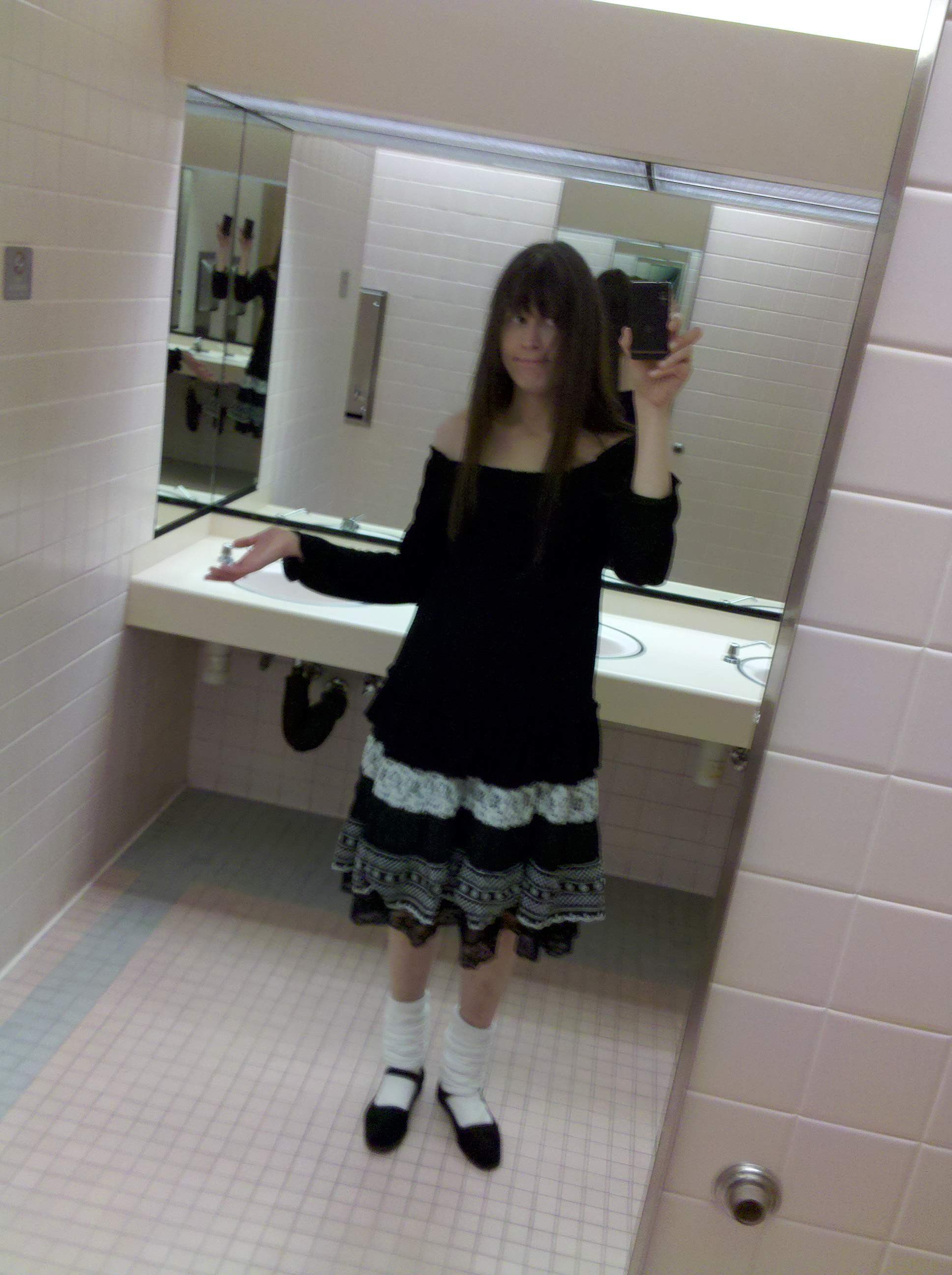 Me in a bathroom 2 Me in a bathroom 2